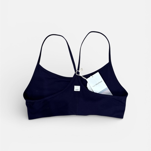 Vuori AllTheFeels Jet Navy Blue Sports Bra - Picture 4 of 8